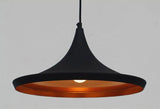 Modern Beat Black Pendant Light