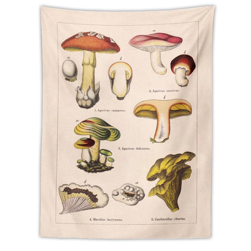 Mushroom Growth Tapestry