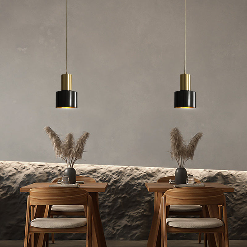 vintage brass pendant light