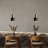 vintage brass pendant light