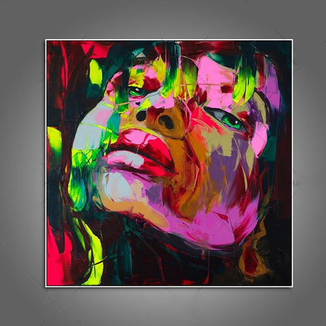 Waking Up in Color Hand Painted Canvas