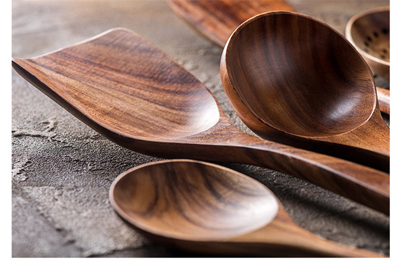 Wayan Teak Cooking Tools Set