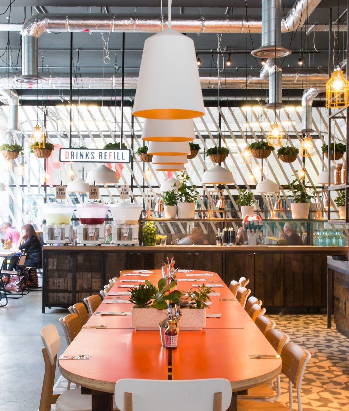 Geometric Art Pendant Light