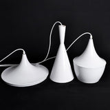 Modern Beat White Pendant Light