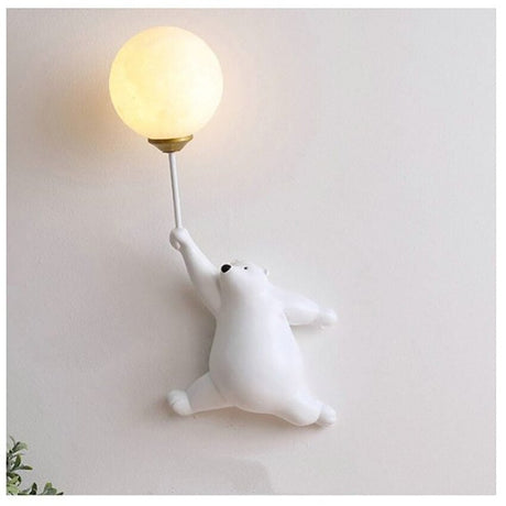 Polar Bear Wall Lamp