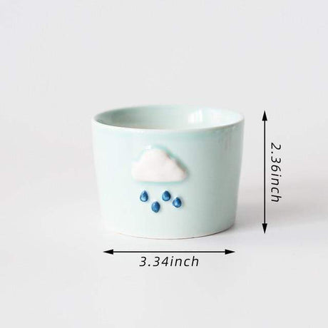 Balcony Ceramic Plant Pots
