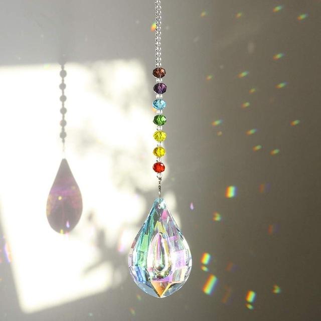Chakra Crystal Suncatcher