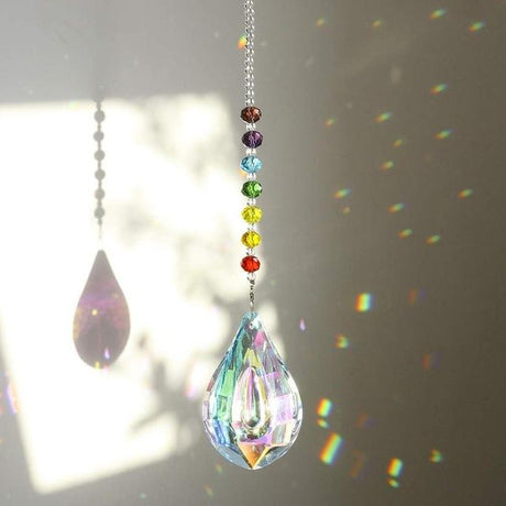 Chakra Crystal Suncatcher