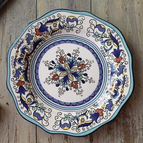 Hand-painted Ceramic Plate