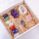 12 Healing Crystals in a Box