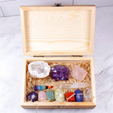 12 Healing Crystals in a Box