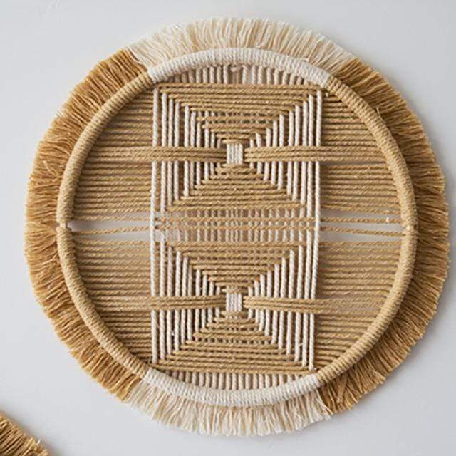 Bohemian Handmade Bamboo Macrame Wall Hangings