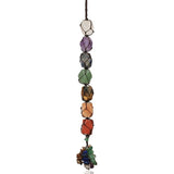 Hanging 7 Chakra Gemstones- Small Size