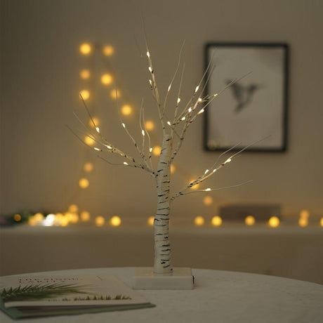 Cute Birch Tree Table Lamp