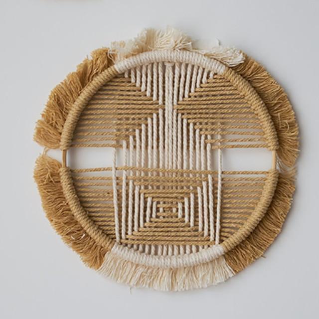 Bohemian Handmade Bamboo Macrame Wall Hangings