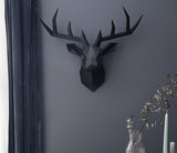 3D Deer Head Wall Statue