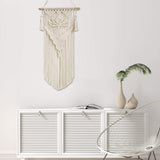 Lotus Blossom Macramé Wall Hanging