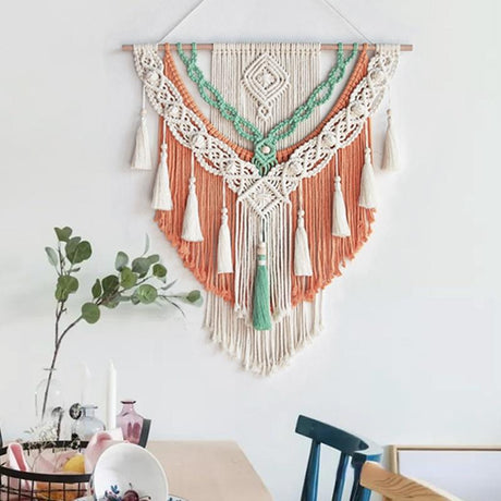 Macrame Colorful Bohemian Wall Hanging