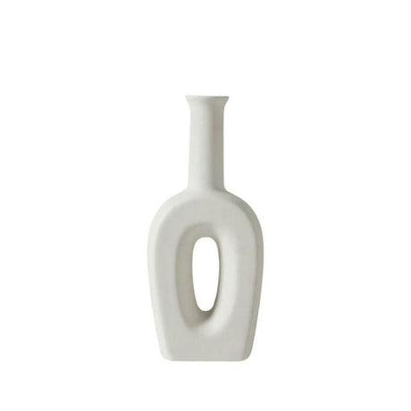 Minimalist White Flower Vases