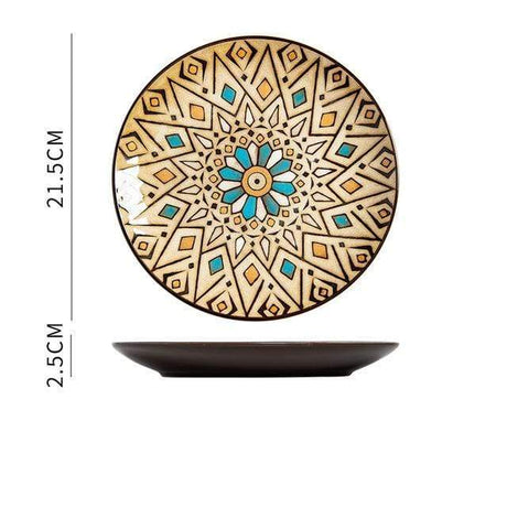 Hand Painted Ceramic Dish Collection