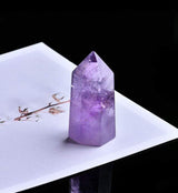 Amethyst Quartz Crystal Wand