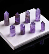 Amethyst Quartz Crystal Wand