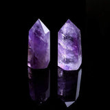 Amethyst Quartz Crystal Wand