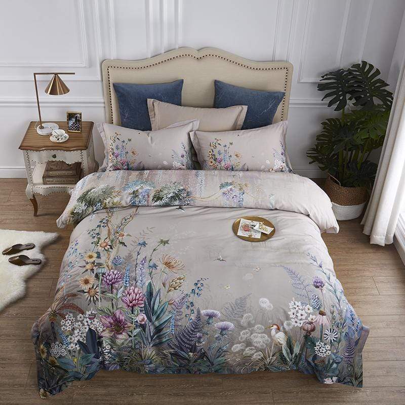 Ancient Garden Duvet Cover Set (Egyptian Cotton)