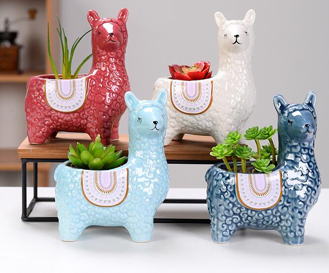 Animal Shaped Mini Pots