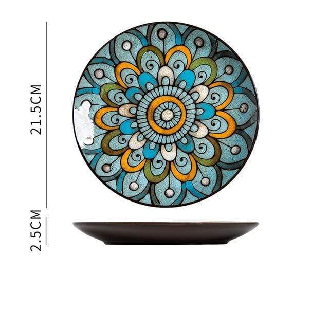 Hand Painted Ceramic Dish Collection