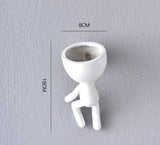 Human Sculptures Plant Pots