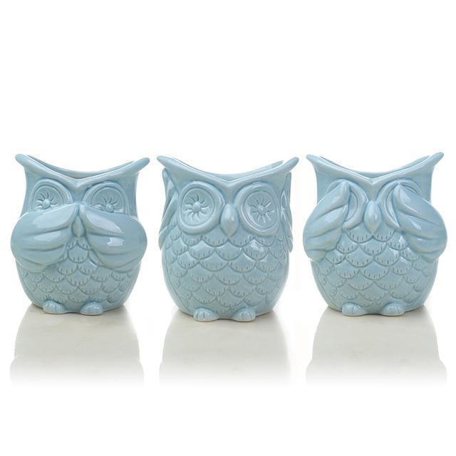 Peek-a-Boo Owl Pots