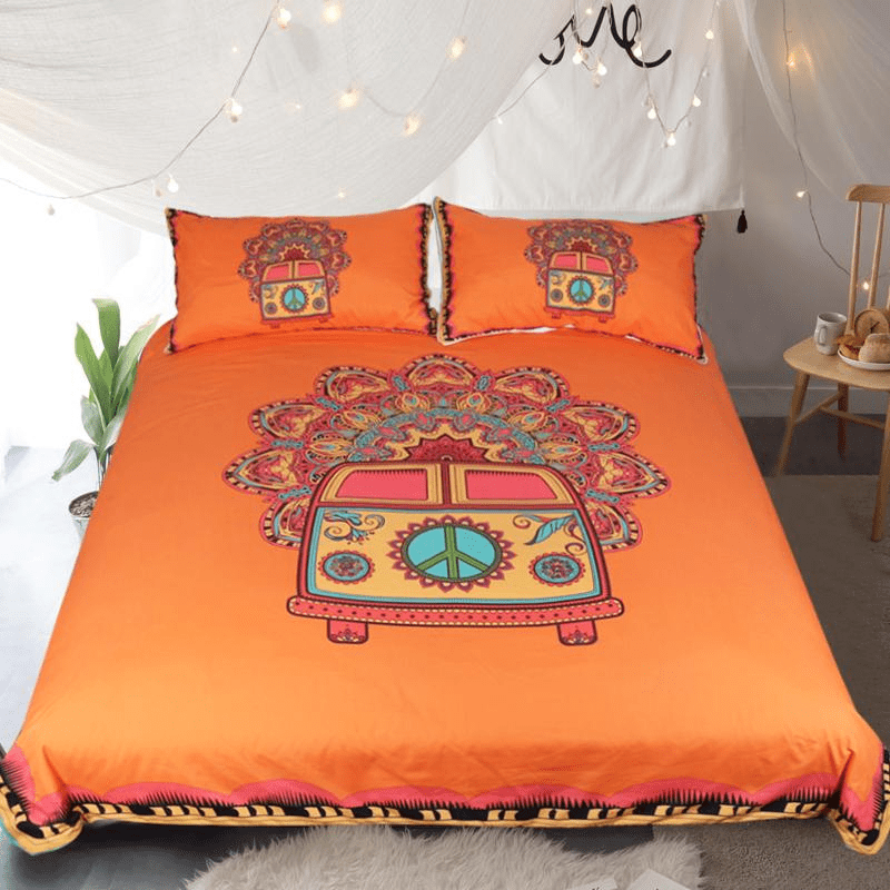 Hippie Van Bedding Set 3pcs