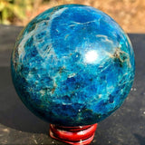 Blue Apatite Sphere