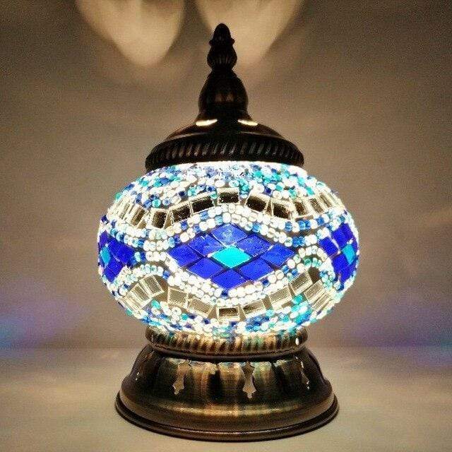 Mini Table Mosaic Lamp