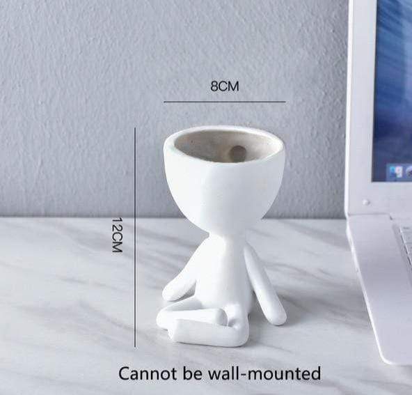 Human Sculptures Plant Pots