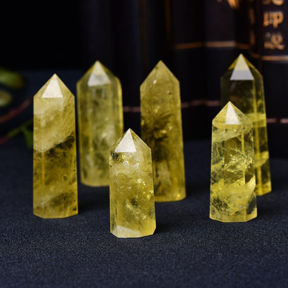 Citrine Crystal Wand 1pc