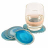 Natural Agate Crystal Slice Coasters