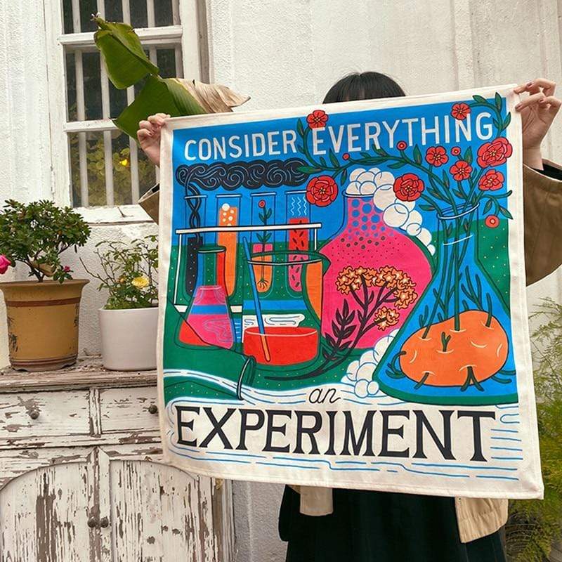 Consider Everything an Experiment Tapestry