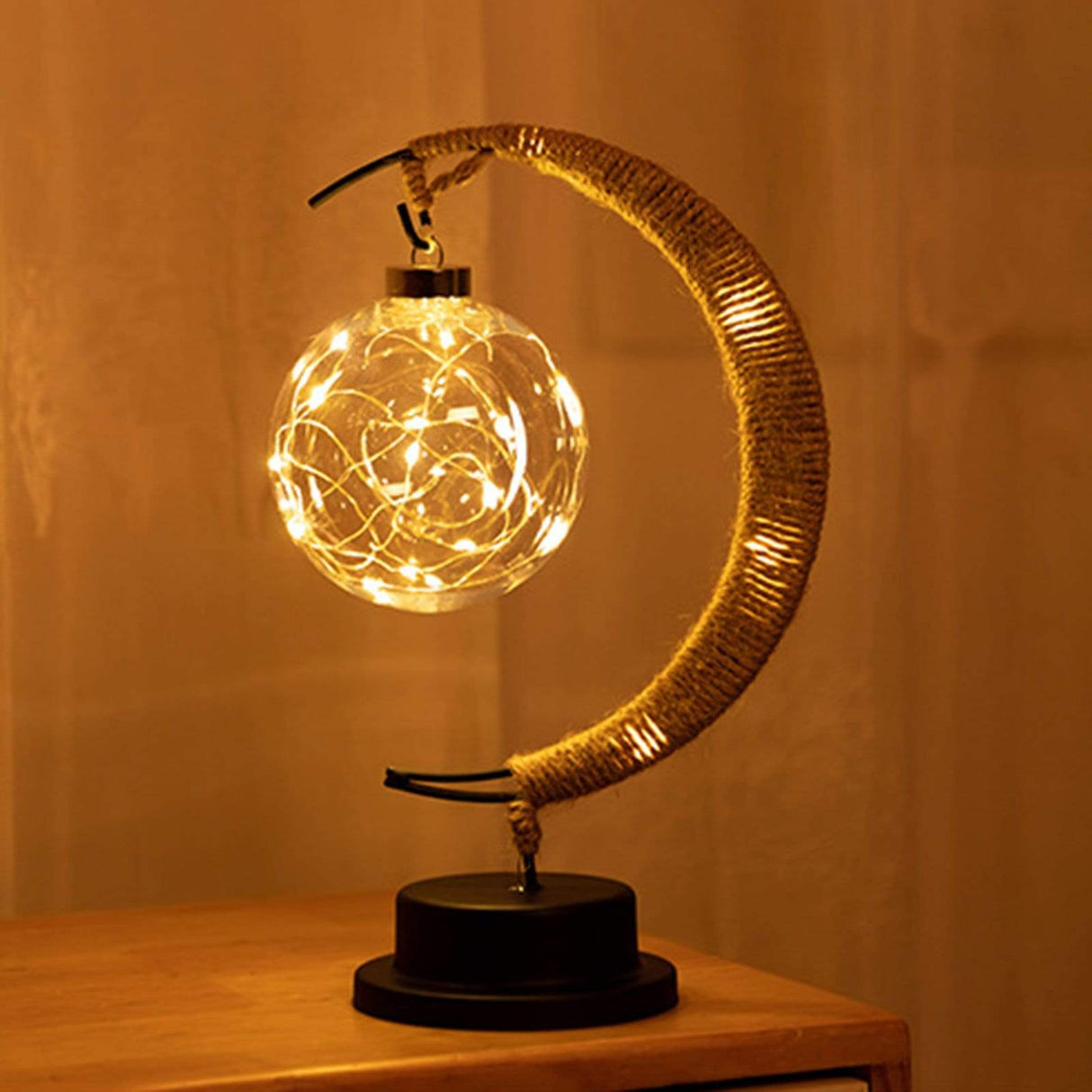 Crescent Moon Desk Lamp