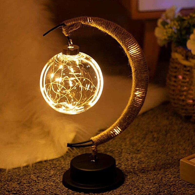 Crescent Moon Desk Lamp