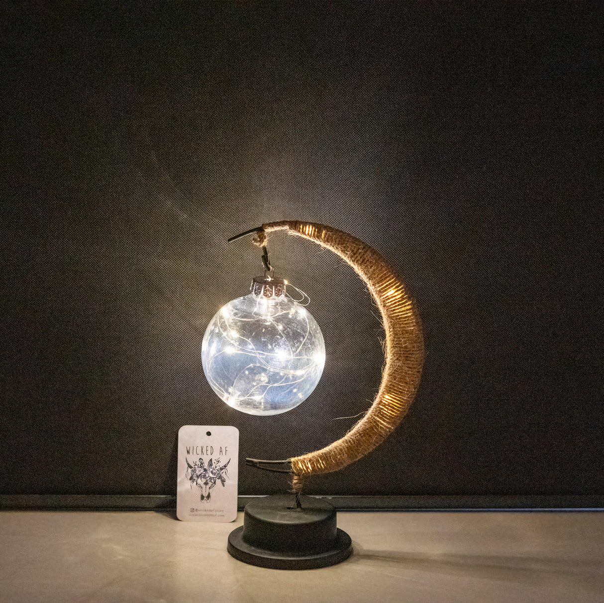 Crescent Moon Desk Lamp