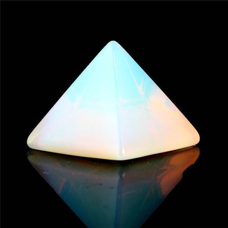 Crystal Carved Pyramid