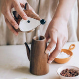 Cute Fox Wooden Spice Grinder