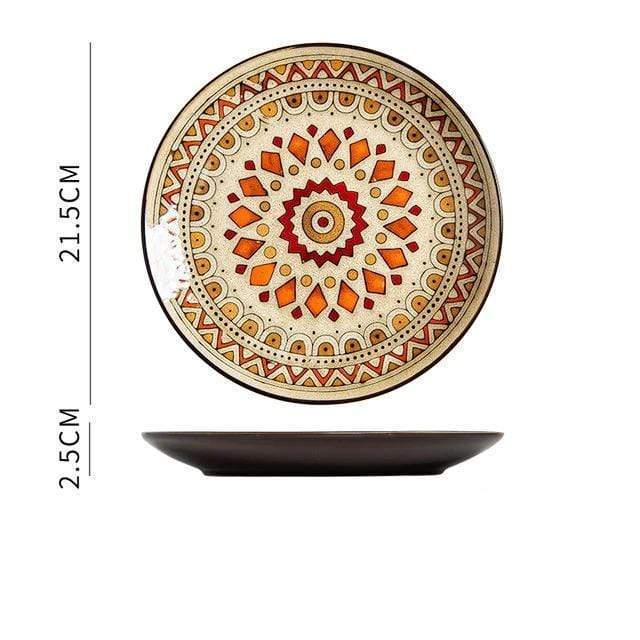 Hand Painted Ceramic Dish Collection