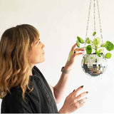 Disco Ball Hanging Pot