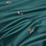 Emerald Bee Duvet Cover Set (Egyptian Cotton)