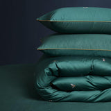 Emerald Bee Duvet Cover Set (Egyptian Cotton)