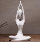 The Modern Yoga Lady Statues