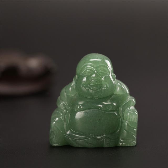 Natural Stone Carved Buddha Figurine